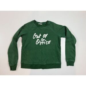 Rebecca Minkoff Green 'Out of Office' Sweatshirt